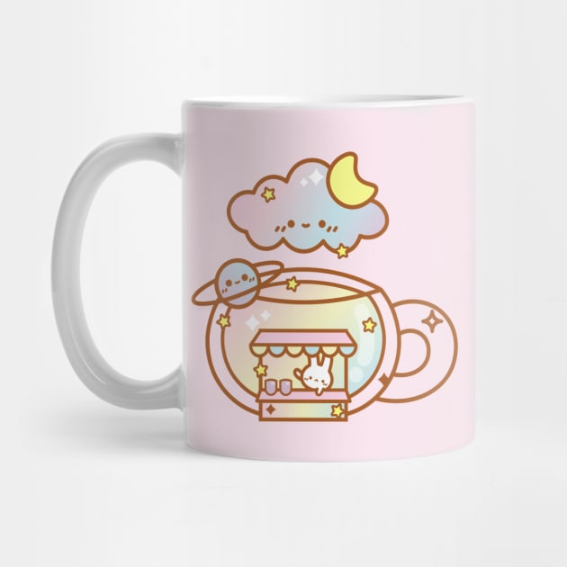 Rainbow Tea Cup by verciata